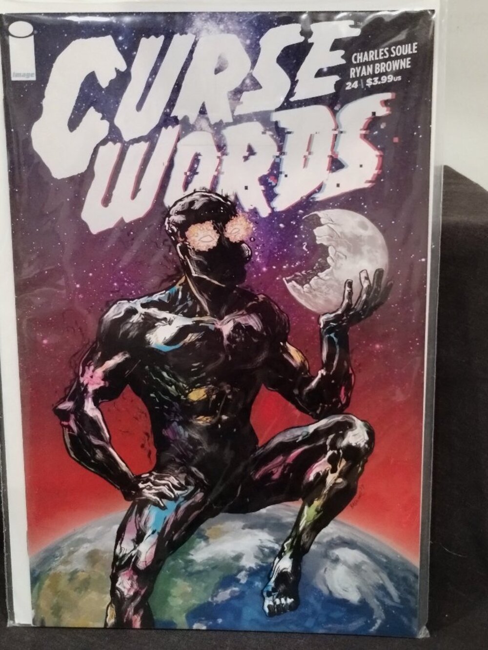 Curse Words #24 (2019) Ryan Browne Cosmic Moon Cover - Image Comics
